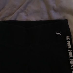 VS PINK BLACK LEGGINGS